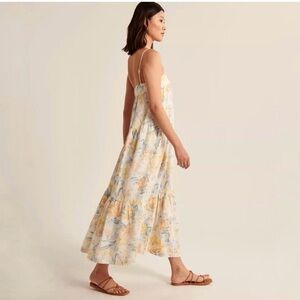 ‼️Abercrombie Asymmetrical Tiered Maxi Dress‼️